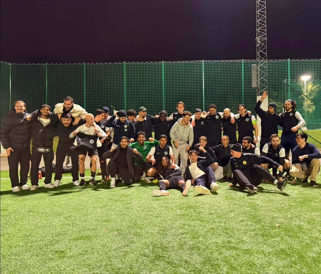 OBL FF team celebrating